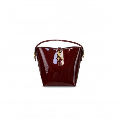 YSL LE 37 SMALL IN PATENT LEATHER 749036 (20*17*13cm) YSL LE 37 SMALL IN PATENT LEATHER 749036 (20*17*13cm)